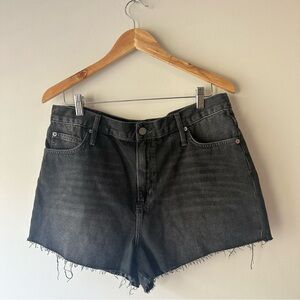 BDG Denim Distressed Black Shorts